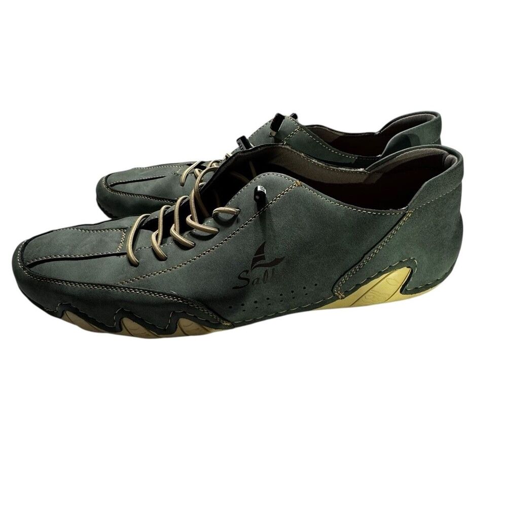 * SALKIN BAREFOOT Shoes US Men's EU 48 US 12 Green Made In Austrailia